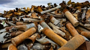 Уламки снарядів на Херсонщині