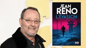 Жан Рено та його книжка "Втеча". Джеймі Маккарті/Getty Images, XO Éditions