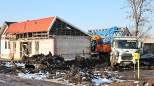 Будівництво у Посад-Покровському на Херсонщині