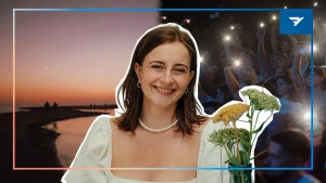 У колажі фото зі сторінки Артистки Чуприненко в інстаграмі – rukavnebi. Авторка колажу: Марія Вишинська / “Вгору”