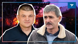 голова Бериславської районної військової адміністрації Володимир Літвінов та начальник Станіславської сільської військової адміністрації Олександр Бабуцький