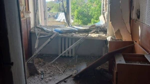 Наслідки удару по Херсону 