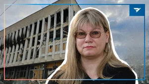 Заступниця директора Херсонської обласної бібліотеки імені Олеся Гончара Оксана Шестакова