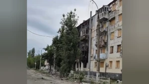 Скриншот з відео користувача Саша Саша. Будинок на вулиці Перекопській у Херсоні