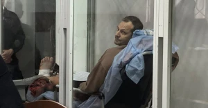 Підозрюваний у смертльній ДТП у Києві Павло Плешивцев. Фото: Суспільне Новини