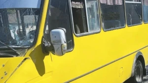 Одна з маршруток, яку атакував російський дрон 19 червня
