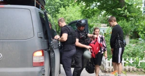 евакуація, волонтери,поліція