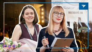 Директорка Правозахисного департаменту ГО «Докудейз»Анастасія Багаліка та виконавча директорка організації Світлана Смаль
