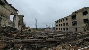 Розбита школа в Козацькому
