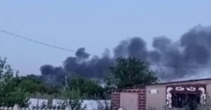 Російські війська дронами та артилерією атакують поля, де зараз тривають жнива на правобережжі Херсонщини. Фото: Віктор Гордієнко 
