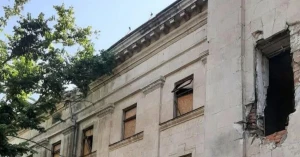 театр, Херсон, наслідки, пошкодження, обстріл