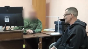 Скриншот з відео окупаційного медіа
