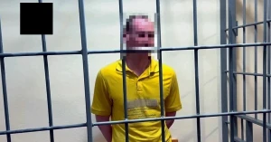 Засуджений окупаційними силами житель Херсонщини. Фото: російські ЗМІ