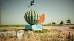кавун, скульптура