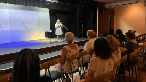 Презентація збірки віршів “Цілина” в  Херсоні. Усі фото надані Ганною Щидловською