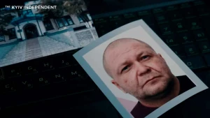 Володимир Плюхін. Скриншот із відео Kyiv Independent