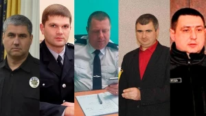 Роман Козьяков, Микола Вербицький, Вячеслав Шинкарьов, Сергій Котига, Олександр Лиманець. Колаж "Вгору"