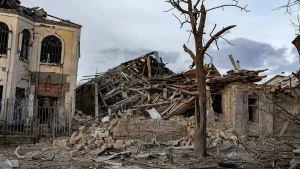 Авіаудар по Херсону