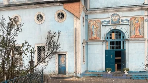 Наслідки атак військ РФ по Греко-Софіївському храму в Херсоні. Фото: Віталій Маланій