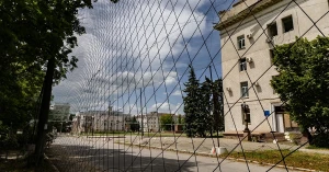 Антидронові сітки у Херсоні