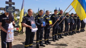Прощання з рятувальником Олександром Чижевичем