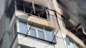 горить квартира 
