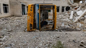 Зруйнована херсонська школа 
