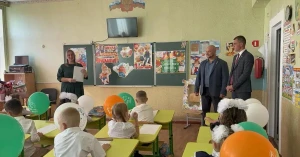 Освітній процес на окупованій Херсонщині. Фото: російські ЗМІ