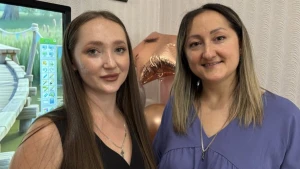 Родина освітян із Берислава — Анастасія та Інна Єльцови