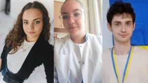 Аліна Загрєбаєва, Анна Стадник та Артем Шевченко.