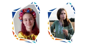 Анна Коверга та Марія Гайдай. Фото: команда проєкту “Мистецький світ РАС”