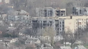 Тимчасово окуповані Олешки. Фото зі сторінки Дмитра Лубінця
