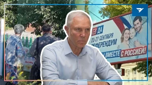 Псевдореферендум на окупованій Херсонщині: як Сальдо видає воєнний злочин за «свято»