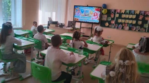 Учні одного із закладів освіти на Бериславщині
