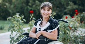 Вихованка Олешківського інтернату (Херсонська область) Анастасія Мамотюк. Фото: Фонд "Emile Foundation"