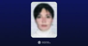 Підозрювана. Фото: поліція Херсонської області