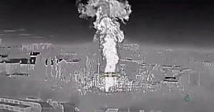 Скриншот з відео командувача Сил безпілотних систем ЗСУ Роберта Бровді ("Мадяра")