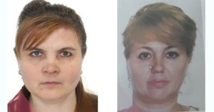 Колаборантки Оксана Щербина (справа) і Наталія Діневич (зліва). Фото: wanted.mvs.gov.ua
