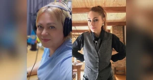 Катерина Цимбалюк, Марина Мчедлішвілі. Колаж "Вгору"