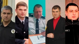 Роман Козьяков, Микола Вербицький, Вячеслав Шинкарьов, Сергій Котига, Олександр Лиманець. Колаж "Вгору"
