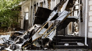 Фото: наслідки обстрілів Херсона. Жовтень 2026 року. Фото Олександра Андрющенка / "Вгору"