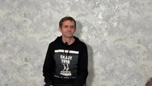 Олександр Головко у Кривому Розі після виходу з прифронтового Берислава