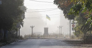 Туман у Херсоні. Жовтень 2026 року. Фото: Олександр Андрющенко / Вгору