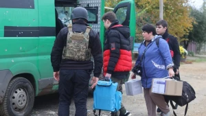 Евакуація родини із Зеленівки