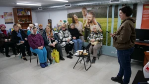 Показ в межах Мандрівного міжнародного фестивалю документального кіно про права людини Docudays UA 28 жовтня 2026 року. Усі фото у матеріалі Устина Данчука / "Вгору" 