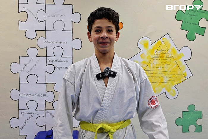 Айкідока Іван. Фото Олени Гнітецької  / "Вгору"