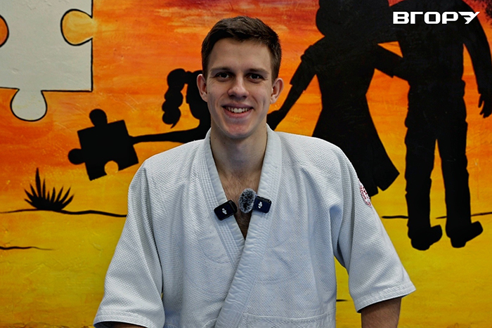 Тренер з айкідо Богдан Гараєв. Фото Олени Гнітецької  / "Вгору"