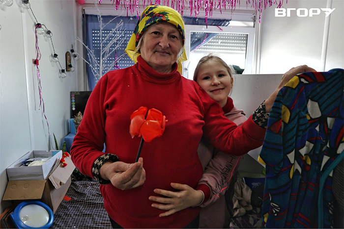 Галина Петрівна, мешканка села Інгулець. Фото Олени Гнітецької  / “Вгору”