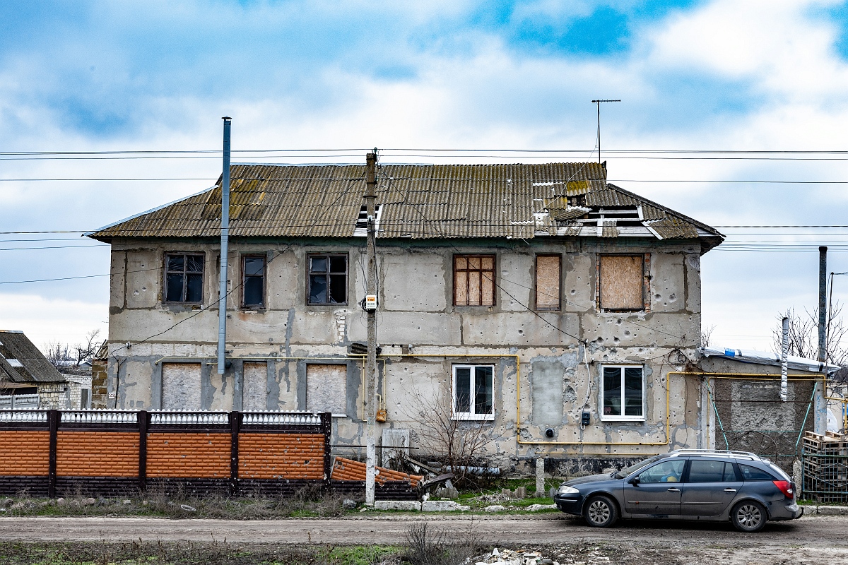 Посад-Покровське, будинок на вулиці Херсонській