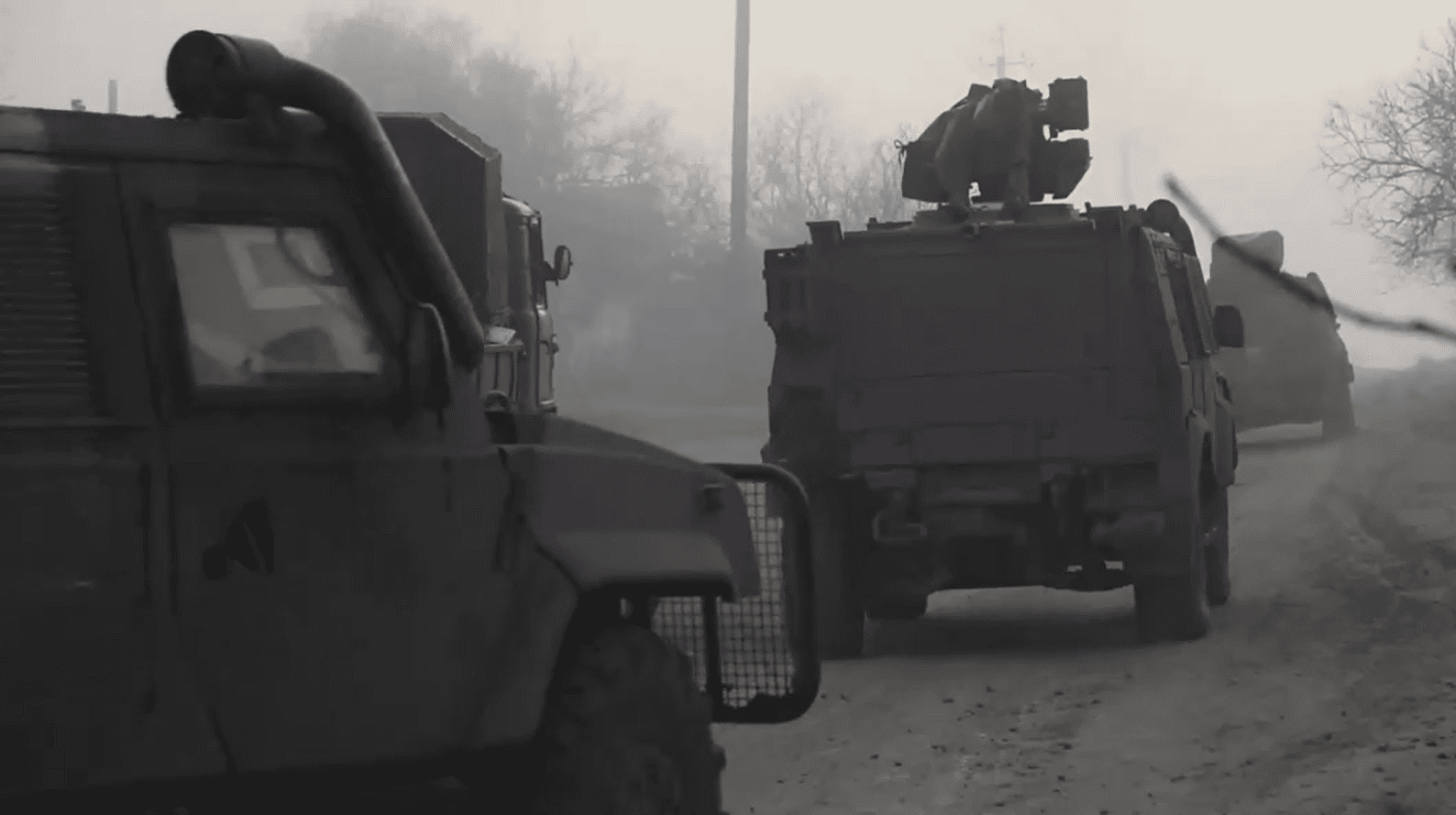 Українська військова техніка на Херсонщині під час контрнаступу ЗСУ